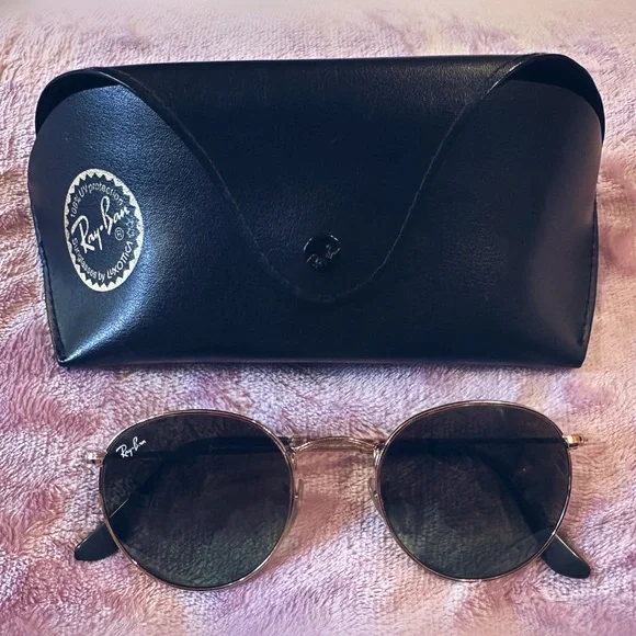 Ray-Ban | Accessories | Rayban Unisex Round Metal Sunglasses  display picture 3